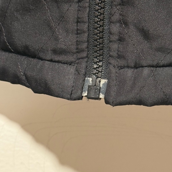 Prana Women’s Quilted Fleece Lined Black Jacket Size Medium - Picture 7 of 9